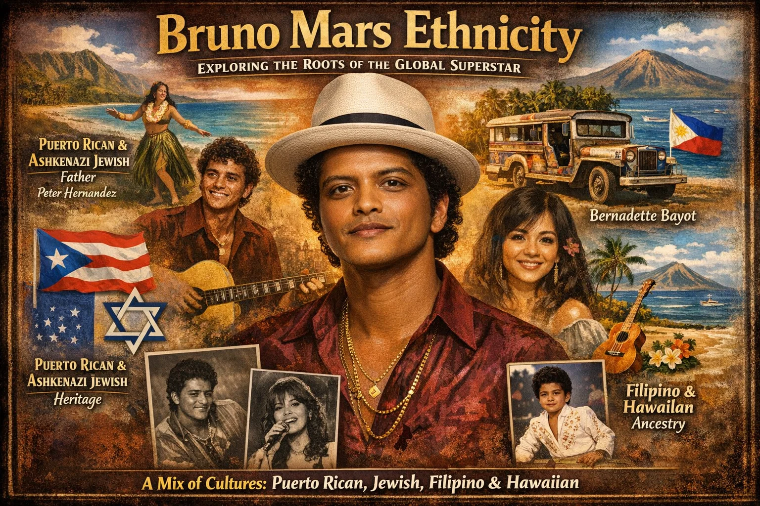 bruno mars ethnicity