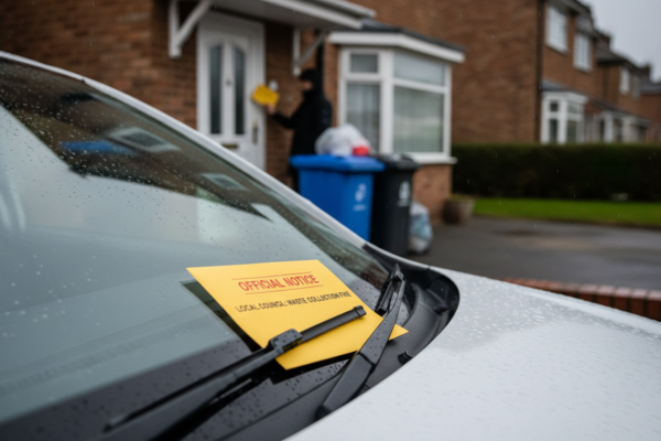 Holiday Wheelie Bin Fines UK