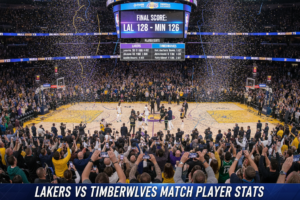 lakers vs timberwolves match player stats