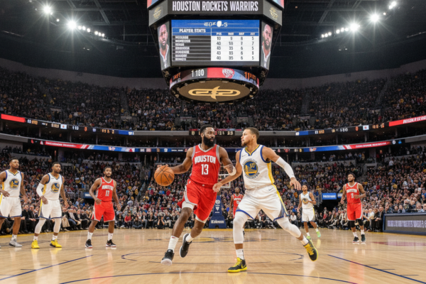 houston rockets vs golden state warriors match player stats