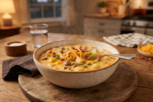 Cheeseburger Soup