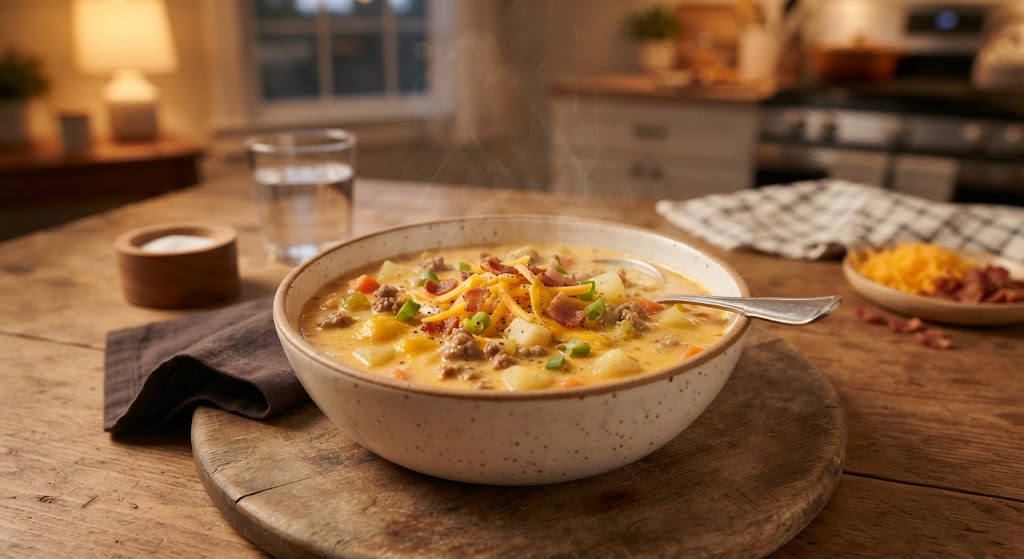 Cheeseburger Soup