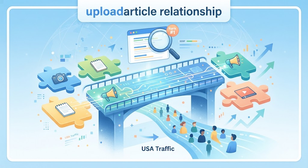 uploadarticle relationship